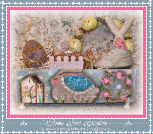 Welcome Sweet Springtime ePattern - Martha Smalley - PDF DOWNLOAD